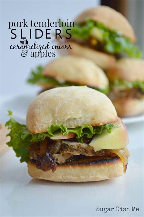 Pork Tenderloin Sliders - Sugar Dish Me