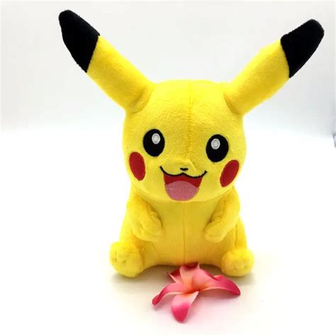 22cm Pikachu Plush Toys Children Gift Cute Soft Toy Cartoon Pocket ...