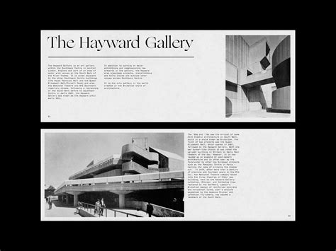 The Hayward Gallery by Cameron Hall on Dribbble