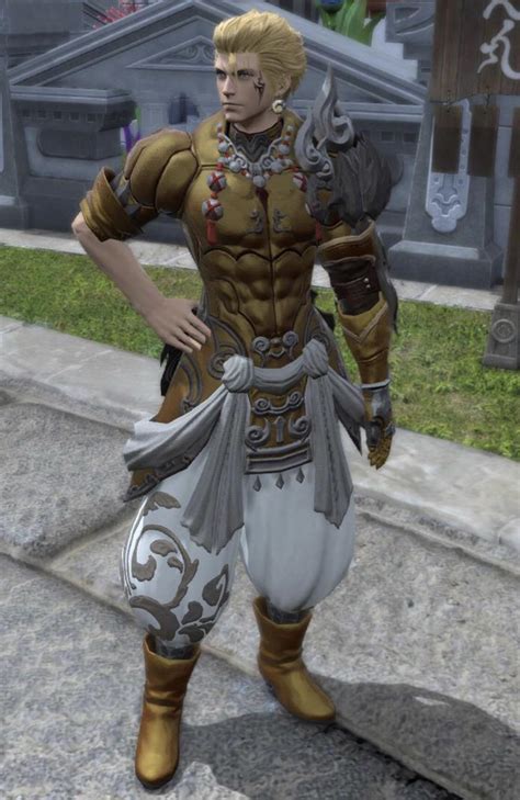 My new Monk glam! : r/FFXIVGlamours