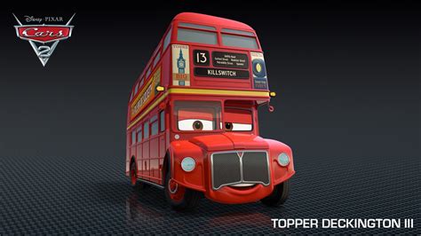 Access Pixar: New Cars 2 Characters: The British Lineup!