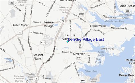 Leisure Village East Tide Station Location Guide