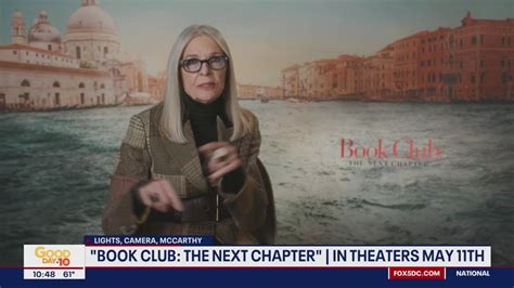 Diane Keaton talks 'Book Club: The Next Chapter" - YouTube