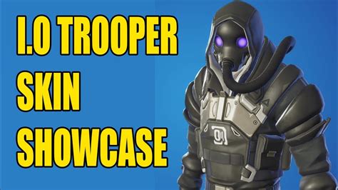 I.O. TROOPER Skin Showcase in Fortnite - YouTube