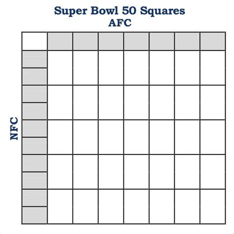 Excel Spreadsheet Super Bowl 2021 Boxes Printable : All calendar files are also.