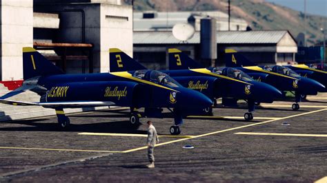 F-4 Phantom II Blue Angels US Navy Display Team [Add-on] - GTA5-Mods.com