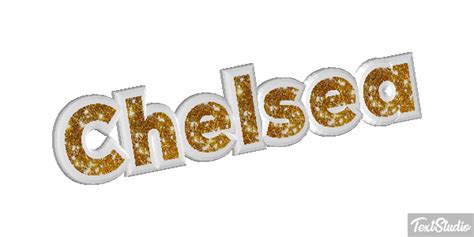 Chelsea Name Animated GIF Logo Designs