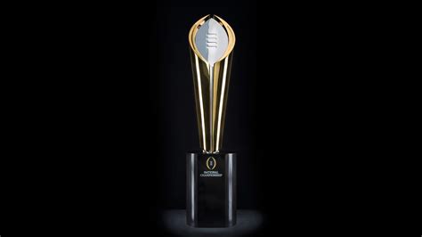 College Football Playoff trophy unveiled - ESPN