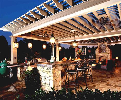 20+ Outdoor Kitchen Lighting Ideas – DECOOMO