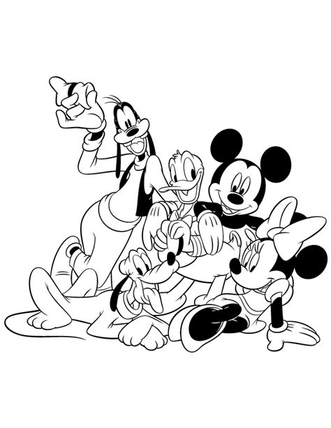 Crayola Giant Coloring Pages Mickey Mouse Clubhouse