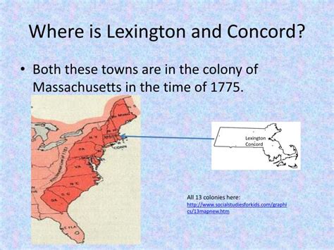 PPT - The Battle of Lexington and Concord PowerPoint Presentation - ID:2780663