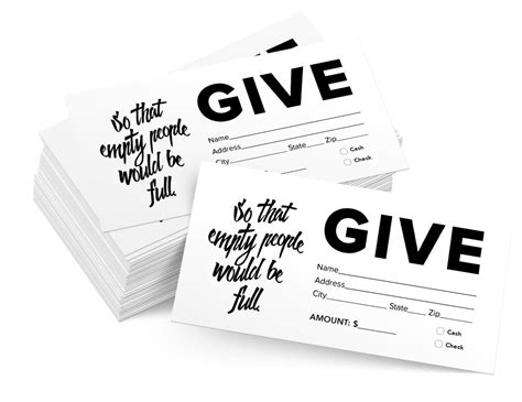 Church Envelopes | Offering & Tithing Envelope Printing