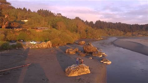 AERIAL VIEWS OF HUMBOLDT BEACHES - YouTube