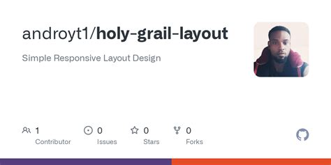 GitHub - androyt1/holy-grail-layout: Simple Responsive Layout Design