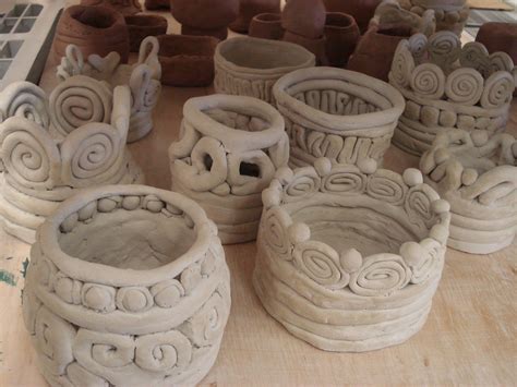 Fantastic Photos clay pottery coil Concepts Grade 10 students made coil vessels for their clay ...