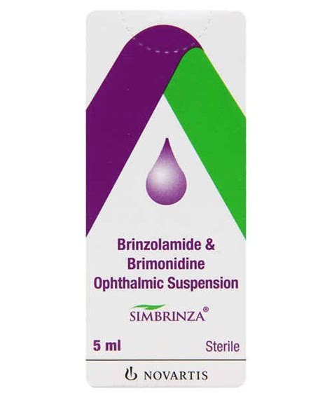 Alcon Brinzolamide Eye Drops Simbrinza at Rs 600/piece in Thane | ID ...