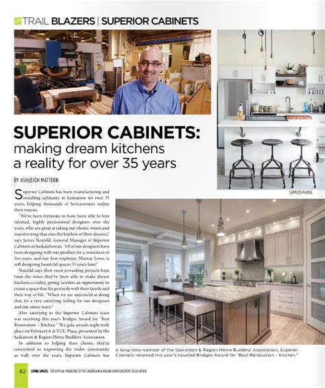 Editorial Feature: Making Dream Kitchens a Reality for Over 35 Years | Superior Cabinets