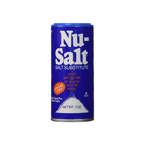 Nu-Salt Salt Substitute 85g | Lazada PH