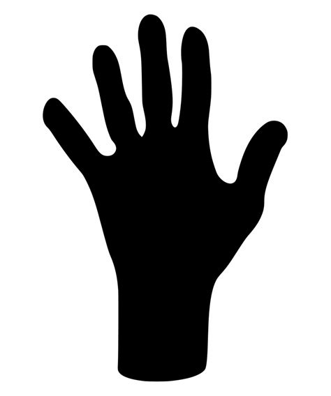 Hand Silhouette Clip Art