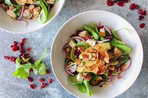 Eggplant Salad with Cranberries & Feta - The Zest Kitchen