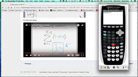 Sigma (summation notation) on Calculator - YouTube