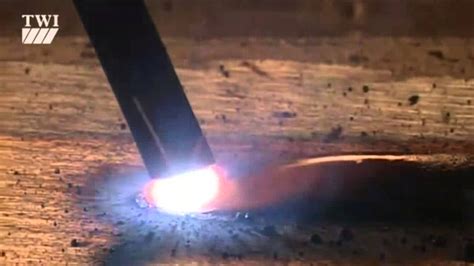 MMA welding process - YouTube