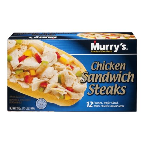 Murry's Chicken Sandwich Steaks - 12 CT (24 oz) - Instacart