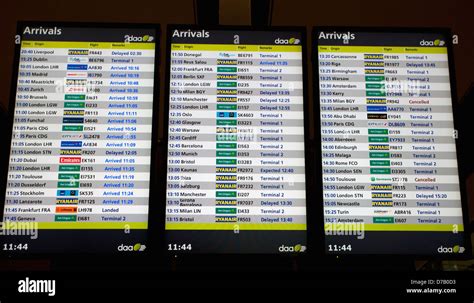 Dublin International Airport Arrivals Map