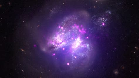 Colliding galaxies detected by NASA