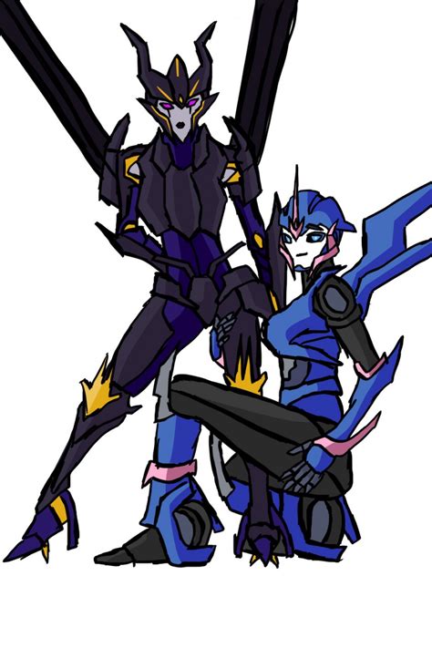 Transformers Prime Arcee And Arachnid