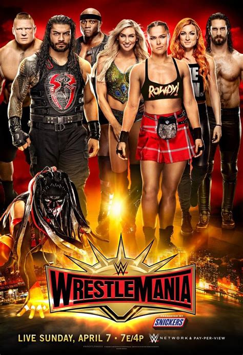 Photos: Every WrestleMania poster ever | Wrestlemania 35, Wrestling wwe, Wrestling live