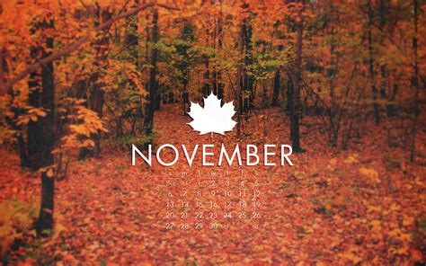 November Wallpaper Hd