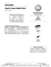 7400 Datasheet pdf - Quad 2-Input NAND Gate - Fairchild Semiconductor