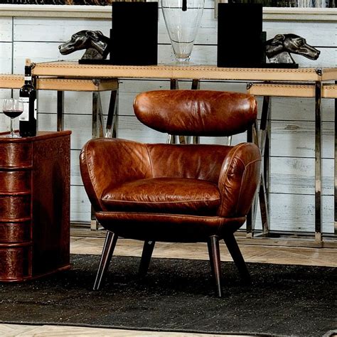 Sinclair Arm Chair , Sarreid Ltd Portal ! | Your Source for the Exceptional | Leather armchair ...