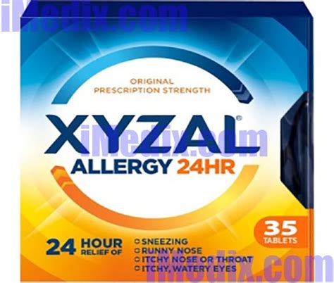 Generic Xyzal (Levocetirizine) - iMedix