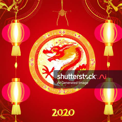 Chinese New Year 2024 Themed Greeting AI-generated image 2390316221 ...