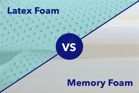 Latex Vs Memory Foam Mattress – NapCloud