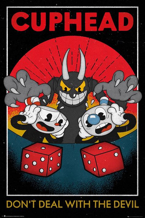 Cuphead Maxi Poster - Craps (1003) | at Mighty Ape NZ