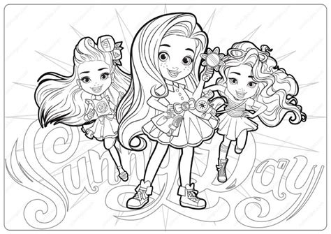 Free Printable Sunny Day Coloring Pages - GeorgiaropMoreno