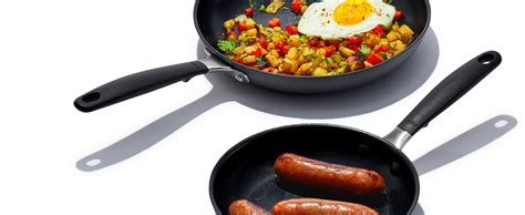 Amazon.com: OXO Good Grips 8" and 10" Frying Pan Skillet Set, 3-Layered German Engineered ...