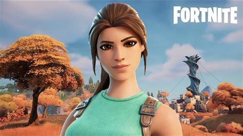 Lara Croft Fortnite Wallpapers - Wallpaper Cave