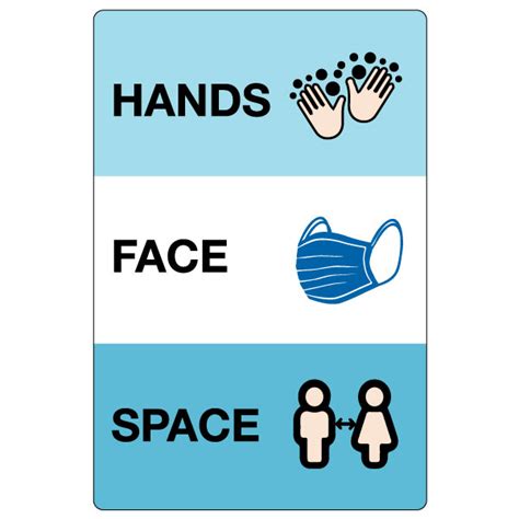 SD077 Hands Face Space Sign - Display Signs