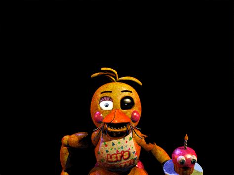 FNAF [Withered ToyChica] Gif... by Christian2099