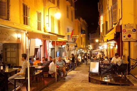 Old town street in Cannes – Stock Editorial Photo © joyfull #45936295