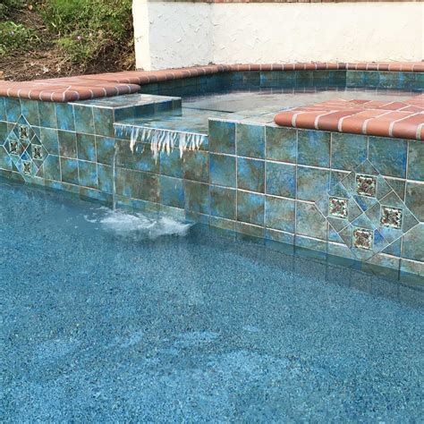 Albi Decorative 6" x 6" Waterline Pool Tile – AquaTiles