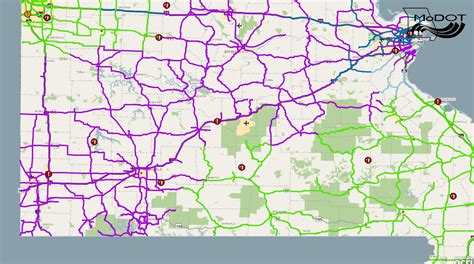 Check Road Conditions with MoDOT's Traveler Map