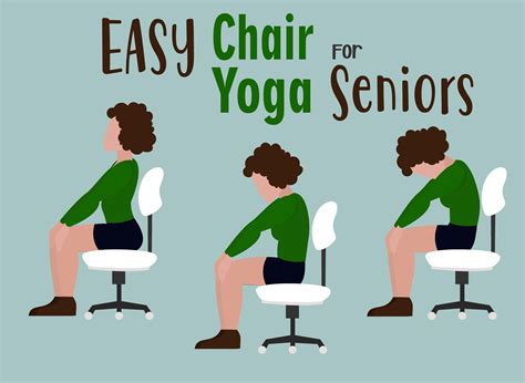 Printable Chair Yoga For Seniors