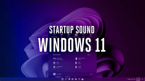 Windows 11 startup sound - YouTube