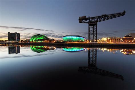 Glasgow River Clyde Reflection Photograph by Grant Glendinning - Fine Art America