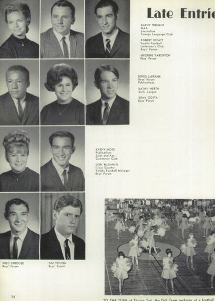 1967 Bloomington High School Yearbook | School yearbook, High school ...